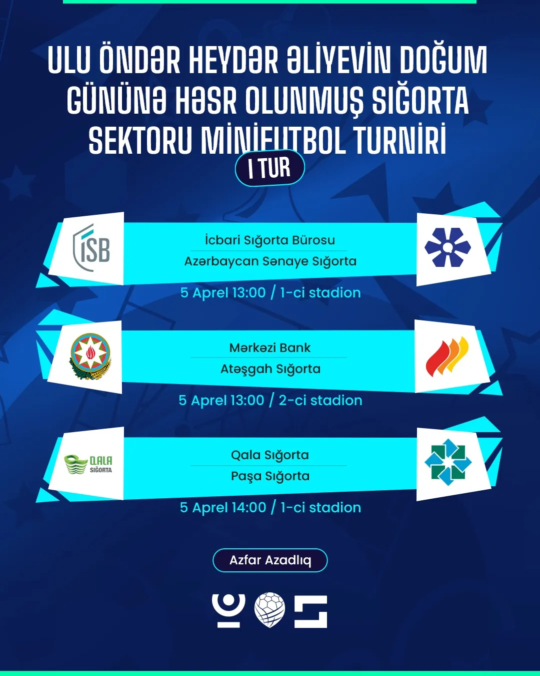 Sığorta Sektoru minifutbol turniri
