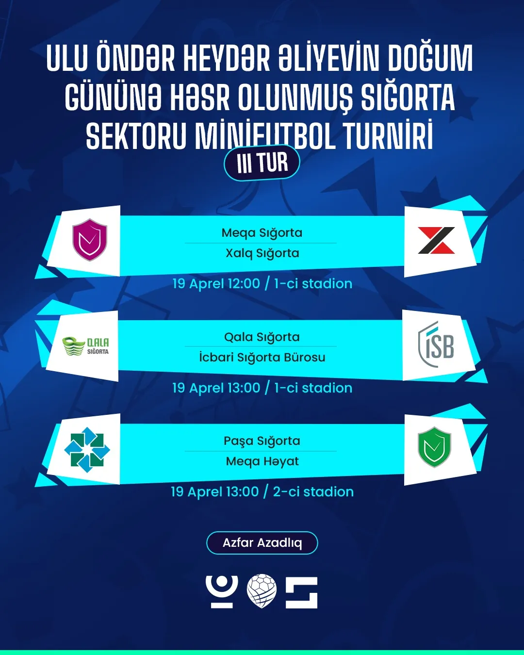 Sığorta Sektoru minifutbol turniri