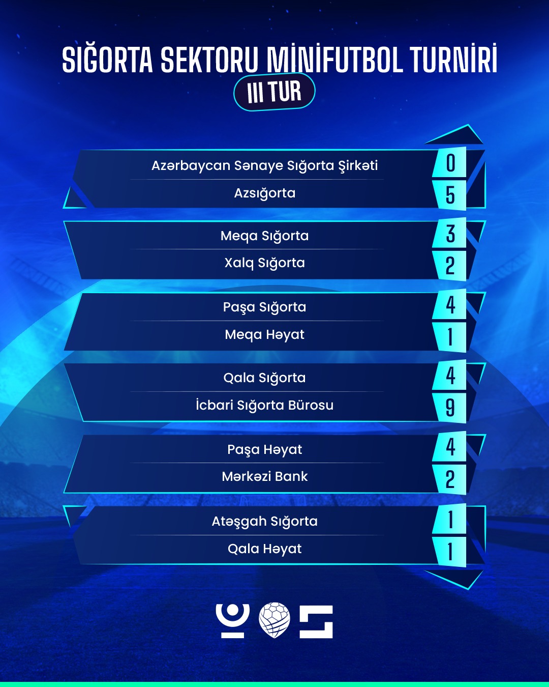 Sığorta Sektoru minifutbol turniri