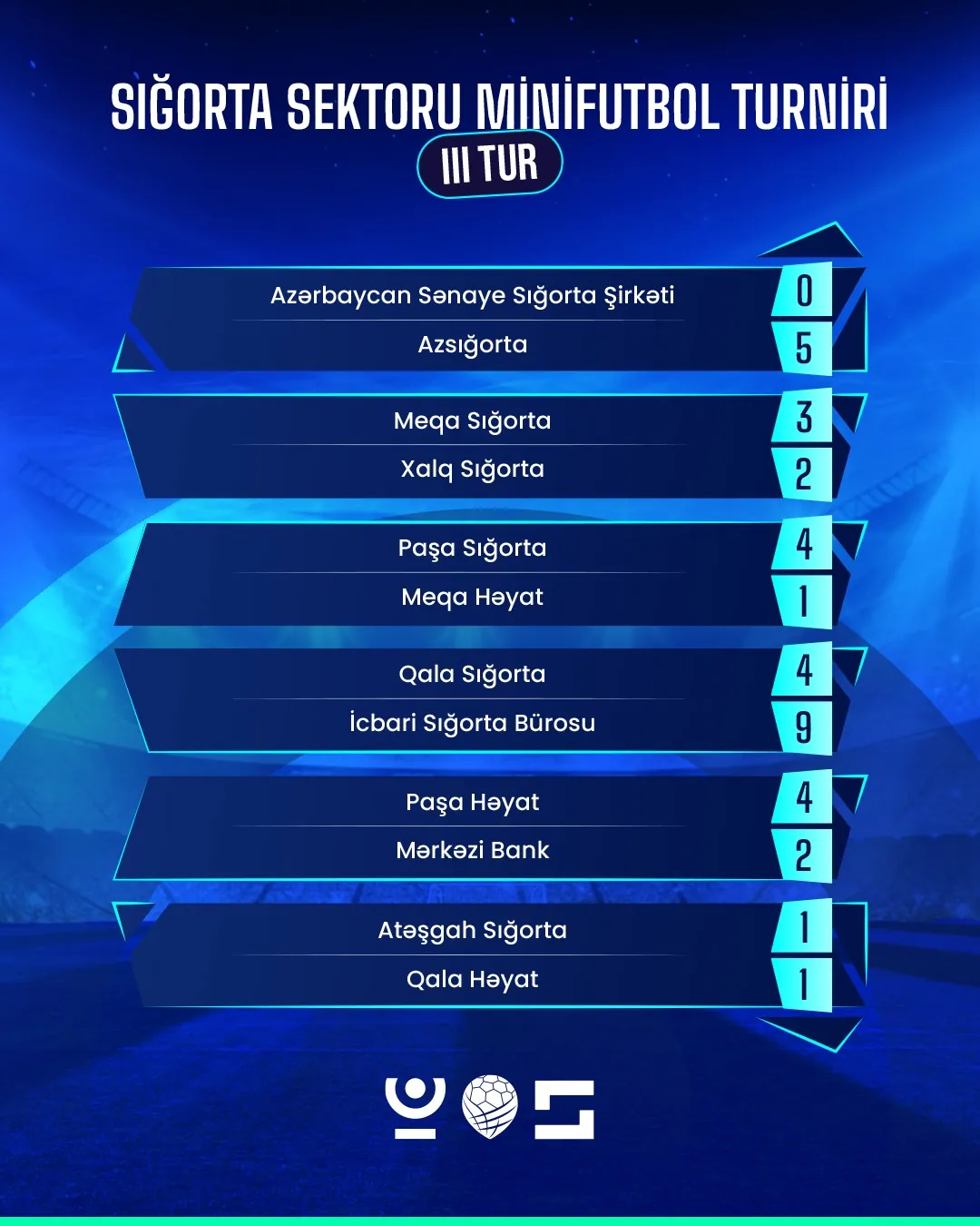 Sığorta Sektoru minifutbol turniri