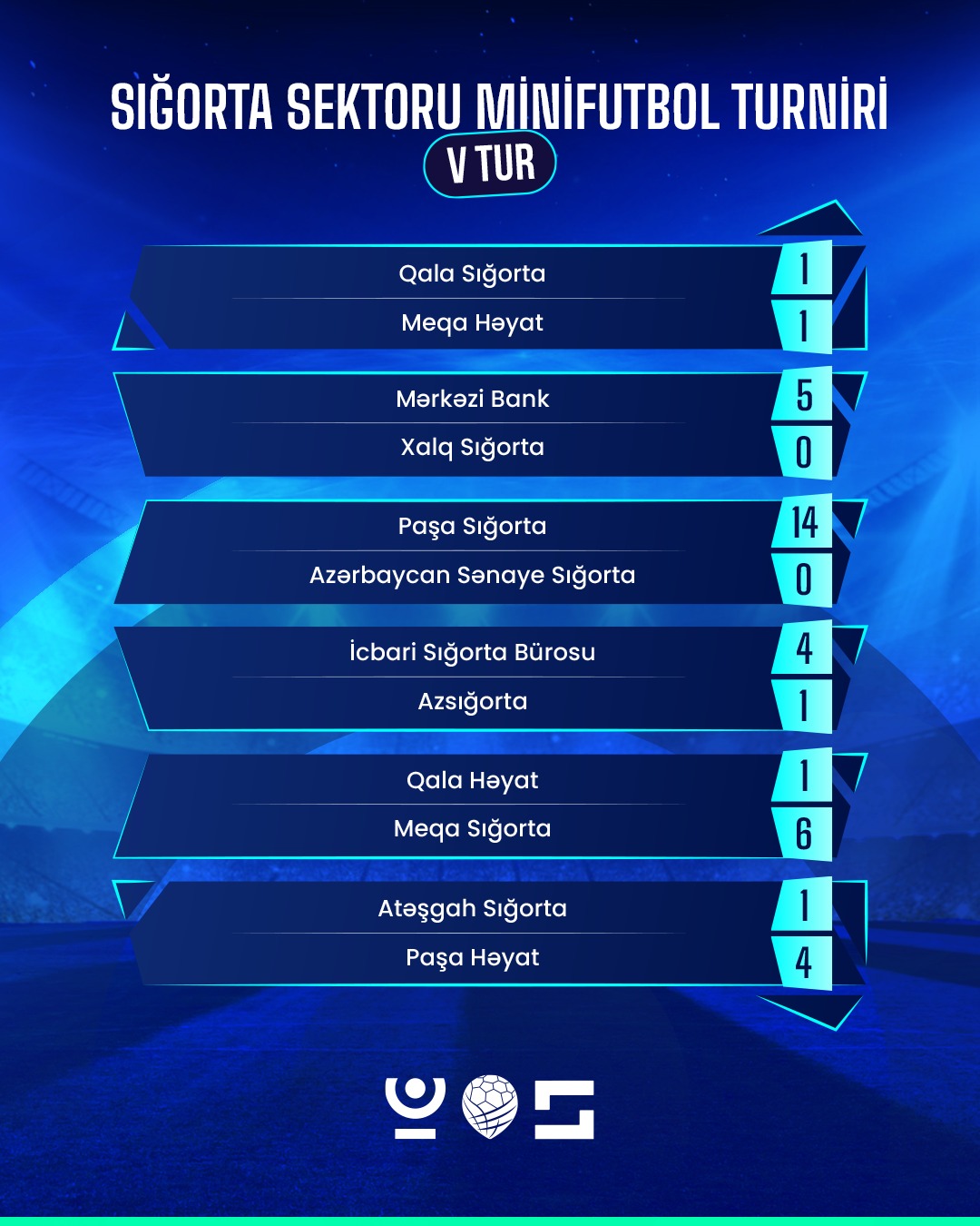 Sığorta Sektoru V Tur oyunları