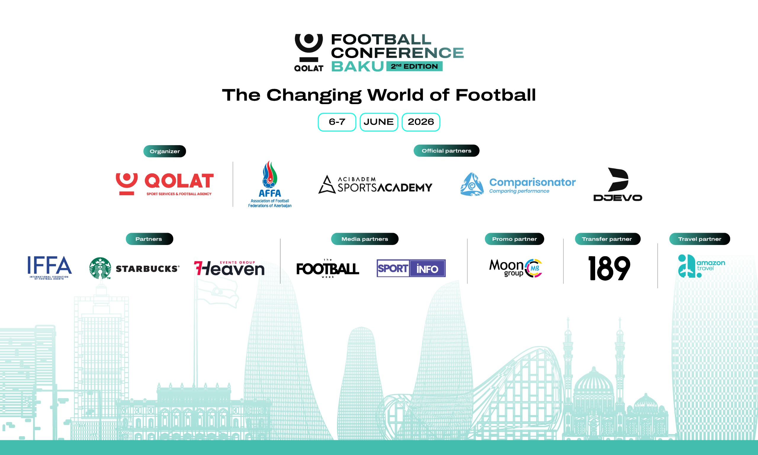 Football Conference Baku 2026 Partners: Building the Future of Football Together